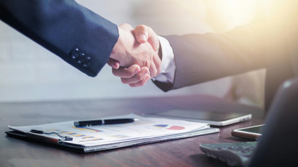 business handshake